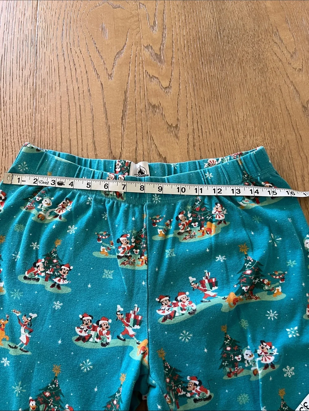 Women’s Disney Christmas Pajama Set Featuring Mickey Mouse and Friends! - Picture 6 of 6